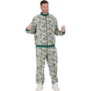 Fiestas Guirca Fancy Dress Adult Mr Bills Tracksuit in Green Size: Large Green L Fiestas Guirca Fancy Dress Adult Mr Bills Tracksuit in Green Size: Large Green L
