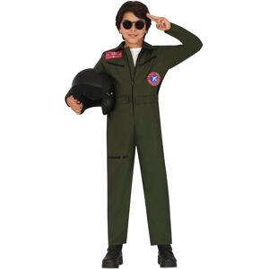 Fiestas Guirca Fancy Dress Child Airman Costume in Green Size: 5-6 Years Green 5-6 Years Fiestas Guirca Fancy Dress Child Airman Costume in Green Size: 5-6 Years Green 5-6 Years