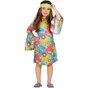 Fiestas Guirca Fancy Dress Child Hippy in Green Size: 5-6 Years Green 5-6 Years Fiestas Guirca Fancy Dress Child Hippy in Green Size: 5-6 Years Green 5-6 Years
