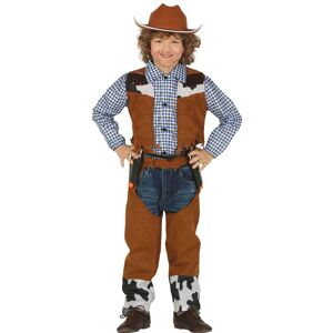 Fiestas Guirca Fancy Dress Child Suede Cowboy Costume in Brown Size: 3-4 Years Brown 3-4 Years Fiestas Guirca Fancy Dress Child Suede Cowboy Costume in Brown Size: 3-4 Years Brown 3-4 Years