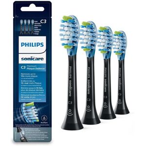 Philips Premium Plaque Defence Replacement Heads 4pack Black