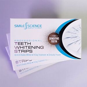 Smile Science Harley Street Professional Teeth Whitening Strips - 28 S Smile Science Harley Street Professional Teeth Whitening Strips - 28 S