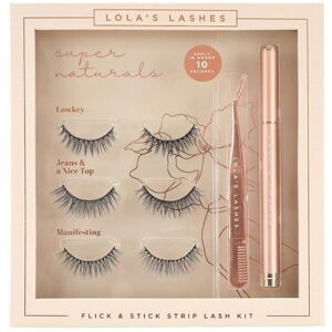 Lola's Lashes "Supernaturals" Adhesive Liner & Lash Set 1ml in Clear Clear Lola's Lashes "Supernaturals" Adhesive Liner & Lash Set 1ml in Clear Clear