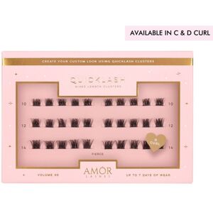 House of Amor Women's Mixed Length Clusters - Fierce in Black Black House of Amor Women's Mixed Length Clusters - Fierce in Black Black