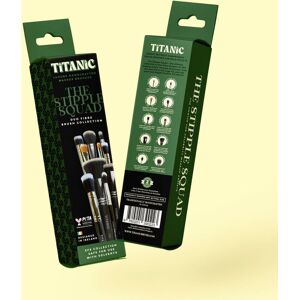 Titanic Brush Co. The Stipple Squad - Duo Fibre Brush Set (Special Effects Collection) in Black Size: 1 Black 1 Titanic Brush Co. The Stipple Squad - Duo Fibre Brush Set (Special Effects Collection) in Black Size: 1 Black 1