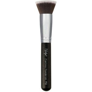 Nanshy Flawless Flat Top Kabuki Foundation Makeup Brush in Black Black Nanshy Flawless Flat Top Kabuki Foundation Makeup Brush in Black Black
