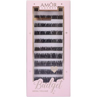 House of Amor Women's Budget Box "Mega Volume" with Mini Bond in Black Black House of Amor Women's Budget Box "Mega Volume" with Mini Bond in Black Black