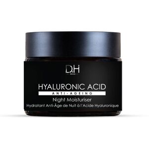 Dr H Women's Hyaluronic Acid Anti-Ageing Night Moisturiser 60ml in White White 60ml Dr H Women's Hyaluronic Acid Anti-Ageing Night Moisturiser 60ml in White White 60ml