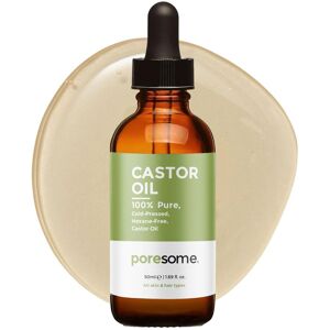 Poresome Castor Oil 50ml Amber Glass Dropper Bottle in Green Green 50ml Poresome Castor Oil 50ml Amber Glass Dropper Bottle in Green Green 50ml