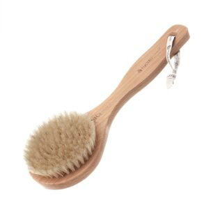 Hydrea London Spa Wet & Dry Body Brush with Natural Bristle Natural Hydrea London Spa Wet & Dry Body Brush with Natural Bristle Natural