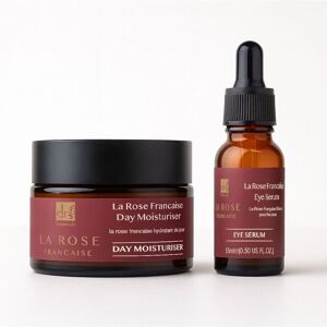 Dr. Botanicals Women's Anti-Ageing La Rose Francaise Duo Moisturiser & Eye Serum Kit in White White Dr. Botanicals Women's Anti-Ageing La Rose Francaise Duo Moisturiser & Eye Serum Kit in White White