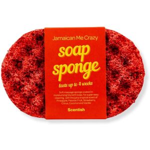 Scentish Jamaican Me Crazy Soap Sponge in Dark Red Dark Red Scentish Jamaican Me Crazy Soap Sponge in Dark Red Dark Red