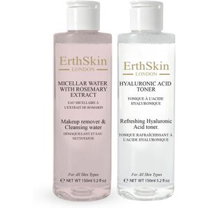 Erth Skin London Hyaluronic Acid Toner & Micellar Water Set Erth Skin London Hyaluronic Acid Toner & Micellar Water Set