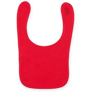 Larkwood Plain & Contrast Bib in Red Red Larkwood Plain & Contrast Bib in Red Red
