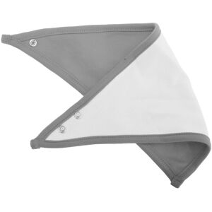 Babybugz Plain Bandana Bib in White White Babybugz Plain Bandana Bib in White White