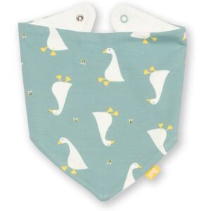 Kite Baby Little Goose Organic Cotton Bib in Green Green Kite Baby Little Goose Organic Cotton Bib in Green Green