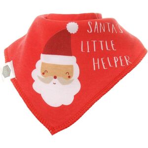 Ziggle Bandana Dribble Bib Santa's Little Helper Red Red Ziggle Bandana Dribble Bib Santa's Little Helper Red Red