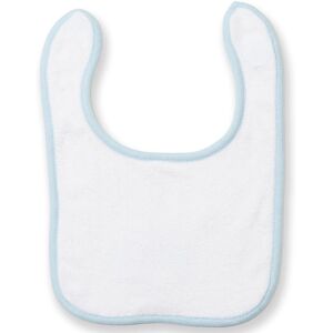 Larkwood Terrycloth Contrast Bib in Off-White Off-White Larkwood Terrycloth Contrast Bib in Off-White Off-White