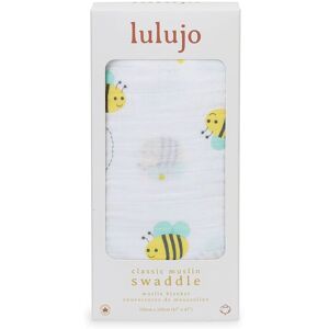 Lulujo Muslin Swaddle - Bumbling Bee Multicolor Lulujo Muslin Swaddle - Bumbling Bee Multicolor