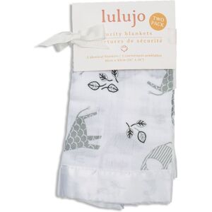 Lulujo Muslin Security Comforter Blanket 2 pack - Afrique Multicolor Lulujo Muslin Security Comforter Blanket 2 pack - Afrique Multicolor