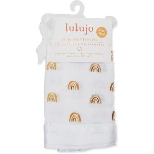 Lulujo Muslin Security Comforter Blanket 2 pack - Rainbow Multicolor Lulujo Muslin Security Comforter Blanket 2 pack - Rainbow Multicolor