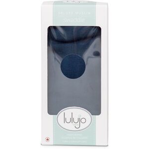 Lulujo Bamboo Swaddle Blanket - Navy Multicolor Lulujo Bamboo Swaddle Blanket - Navy Multicolor
