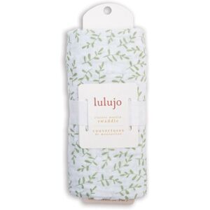 Lulujo Muslin Swaddle - Greenary Multicolor Lulujo Muslin Swaddle - Greenary Multicolor