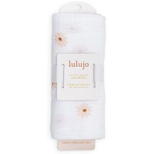 Lulujo Muslin Swaddle - Daisies Multicolor Lulujo Muslin Swaddle - Daisies Multicolor
