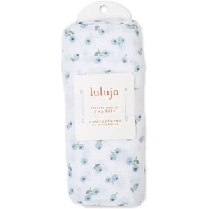 Lulujo Muslin Swaddle - Blueberries Multicolor Lulujo Muslin Swaddle - Blueberries Multicolor