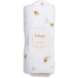 Lulujo Muslin Swaddle - Bees Multicolor Lulujo Muslin Swaddle - Bees Multicolor