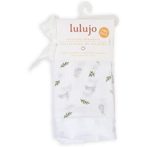 Lulujo Muslin Security Comforter Blanket 2 pack - Bunnies Multicolor Lulujo Muslin Security Comforter Blanket 2 pack - Bunnies Multicolor