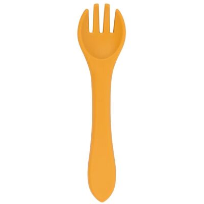 Soi - Tiny Dining - Ochre - Silicone - Cutlery Soi - Tiny Dining - Ochre - Silicone - Cutlery