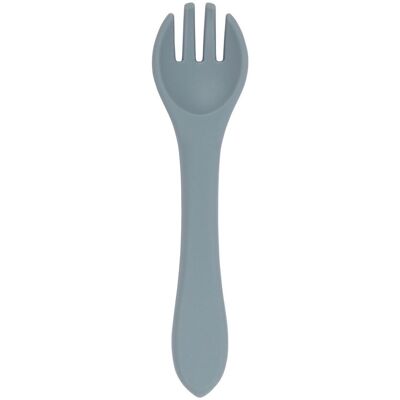 Tiny Dining Tradewinds Baby Silicone Weaning Fork - Baby Feeding Cutlery Tiny Dining Tradewinds Baby Silicone Weaning Fork - Baby Feeding Cutlery
