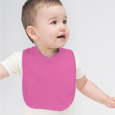 Babybugz Baby Bib - Pink - Double Layer - Baby and Toddlerwear Babybugz Baby Bib - Pink - Double Layer - Baby and Toddlerwear