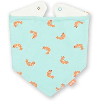 Kite Baby Little Shrimp Bib in Blue Blue Kite Baby Little Shrimp Bib in Blue Blue