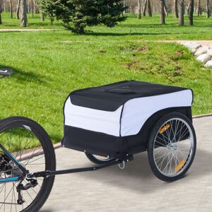 Homcom - PAWHUT - Luggage Storage - Hitch Cover - Bicycle Cargo Trailer Homcom - PAWHUT - Luggage Storage - Hitch Cover - Bicycle Cargo Trailer