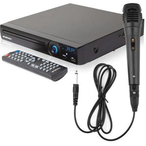 Grouptronics 'GTDVD-181' Karaoke Player Compact Multi Region DVD Player With Karaoke Easy Setup