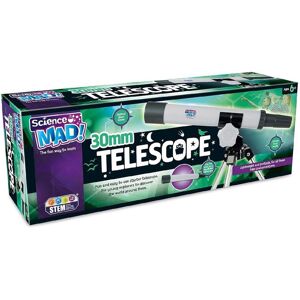 Science Mad 30mm Telescope With Stand