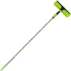 VOGREX Telescopic Extendable Window Cleaner Equipment Glass Cleaning 4.5m Squeegee in Green Green VOGREX Telescopic Extendable Window Cleaner Equipment Glass Cleaning 4.5m Squeegee in Green Green