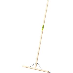 Pegdev Industrial Rubber Floor Squeegee 24" with Wooden Handle & Bracket in Light Oak Light Oak Pegdev Industrial Rubber Floor Squeegee 24" with Wooden Handle & Bracket in Light Oak Light Oak