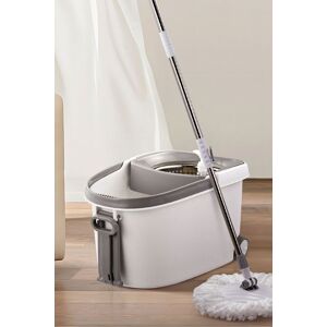 H&O Direct Spin Mop & Bucket Set for Floor Cleaning in Grey Grey H&O Direct Spin Mop & Bucket Set for Floor Cleaning in Grey Grey