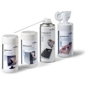 Durable SOHO Tech Cleaning Kit with Air Duster & Biodegradable Wipes in White Size: 1 Pack White 1 Pack Durable SOHO Tech Cleaning Kit with Air Duster & Biodegradable Wipes in White Size: 1 Pack White 1 Pack