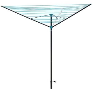 Jvl 3 Arm Powder Coated Steel Outdoor Garden Rotary Clothes Airer - Clothes Airer Jvl 3 Arm Powder Coated Steel Outdoor Garden Rotary Clothes Airer - Clothes Airer