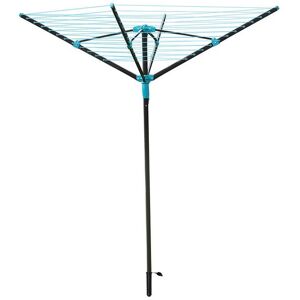 JVL Rotary Airer - 40M 4 Arm - Slate Grey Size: 1 Pack Grey 1 Pack JVL Rotary Airer - 40M 4 Arm - Slate Grey Size: 1 Pack Grey 1 Pack