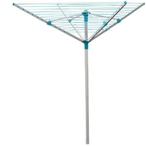JVL Aluminium Rotary Airer 40M 4 Arm-Silver in Silver Size: 1 Pack Silver 1 Pack JVL Aluminium Rotary Airer 40M 4 Arm-Silver in Silver Size: 1 Pack Silver 1 Pack