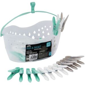 JVL Strong Hanging Clothes Pegs - Clothes pegs JVL Strong Hanging Clothes Pegs - Clothes pegs