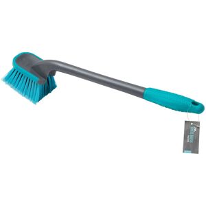 JVL Car Care Reach Wheel Brush - Gray & Green-Blue - 48x6.8x11cm JVL Car Care Reach Wheel Brush - Gray & Green-Blue - 48x6.8x11cm