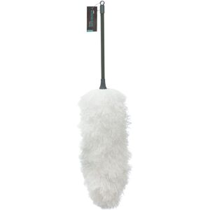 JVL Lightweight Flexible Microfibre Duster with Pole in Grey Size: 1 Pack Grey 1 Pack JVL Lightweight Flexible Microfibre Duster with Pole in Grey Size: 1 Pack Grey 1 Pack