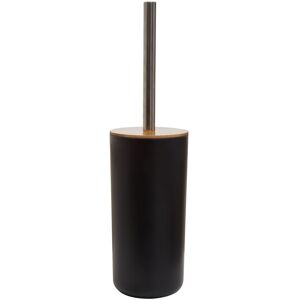 Orsina White Toilet Brush Holder, Bathroom Cleaning Set With Bristles & Natural Grip, Brush Holder in Black Black Orsina White Toilet Brush Holder, Bathroom Cleaning Set With Bristles & Natural Grip, Brush Holder in Black Black