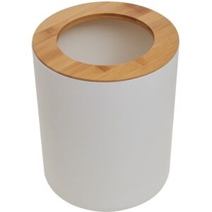 Orsina Canyon Dust Bin in White White Orsina Canyon Dust Bin in White White